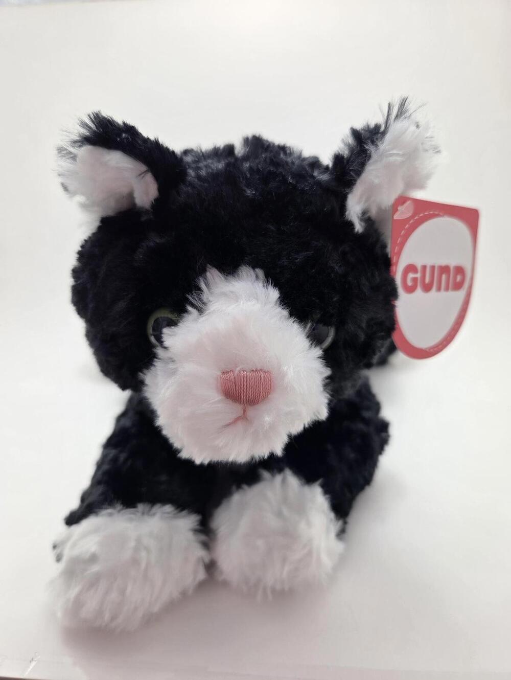 Gund "Sebastian" the Tuxedo Cat Plush, Vintage Collectible (12 inch)